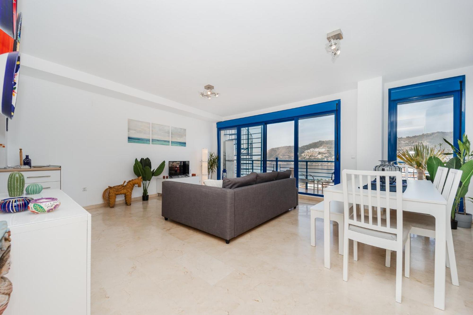 Blue Nautico - Penthouse With Stunning Views Of La Herradura Ла Херадура Екстериор снимка
